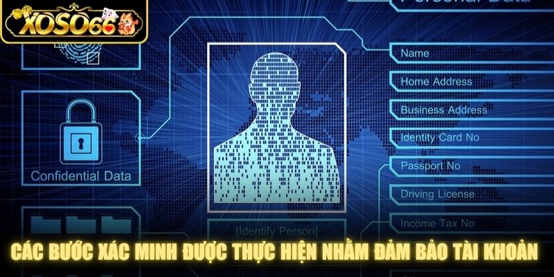Các bước xác minh được thực hiện nhằm đảm bảo tài khoản duy nhất
