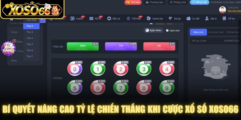 Bí quyết nâng cao tỷ lệ chiến thắng khi anh em cược xổ số XOSO66